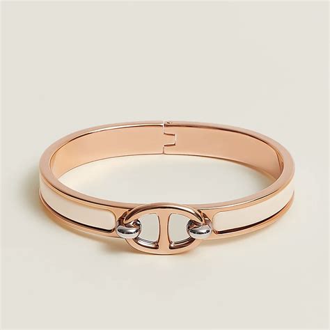 hermes chaine d'ancre gold bracelet|hermes clic clac bracelet new.